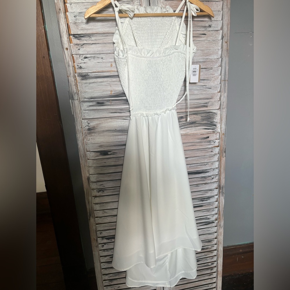 Hi- low midi dress